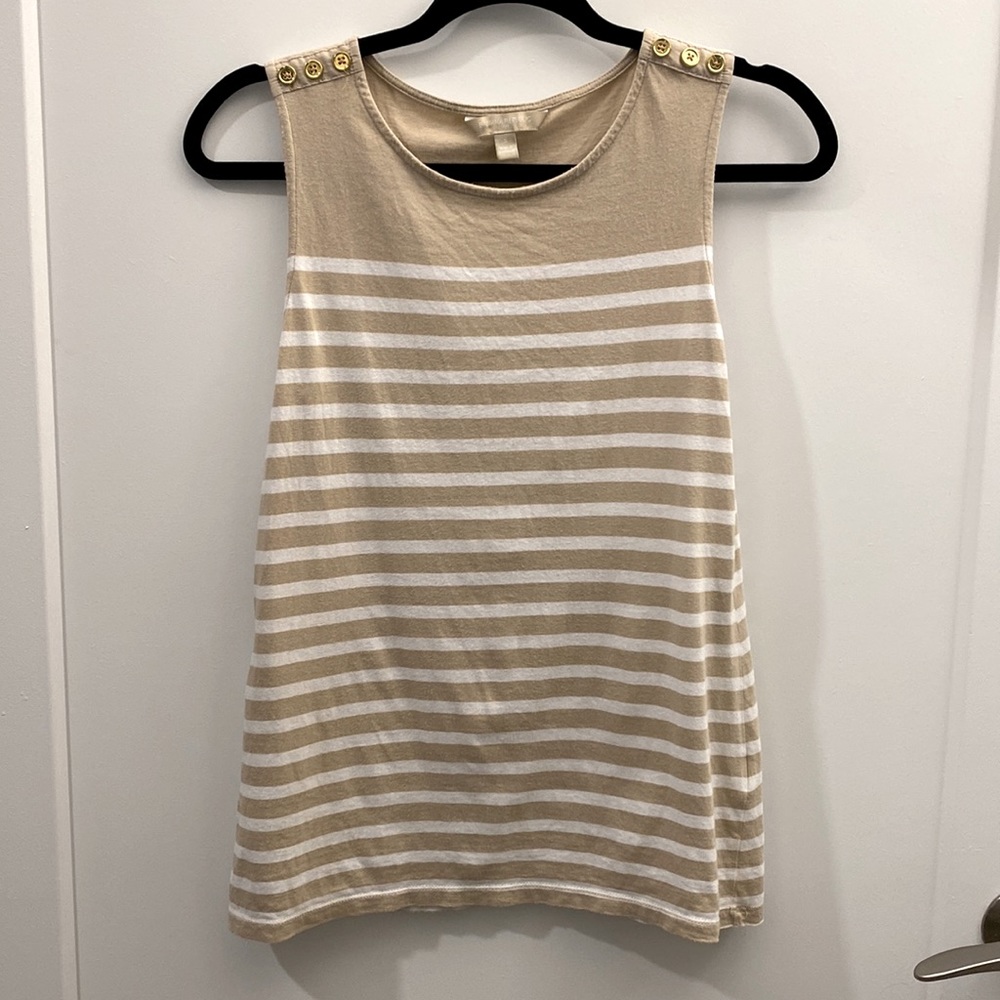 Banana republic sleeveless top, size small